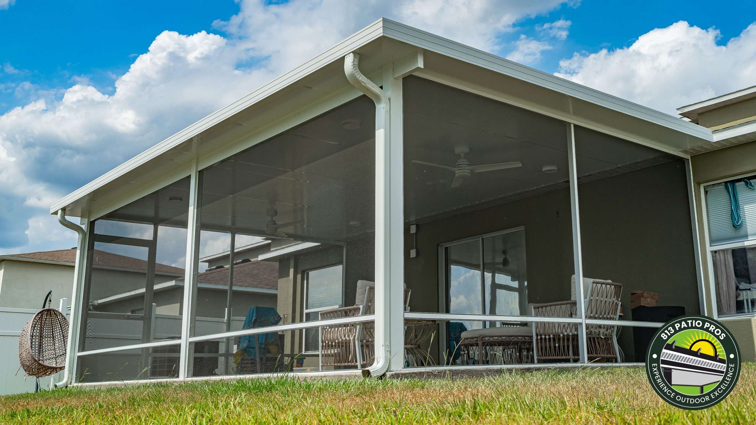 Beautiful patio enclosure in Wesley Chapel